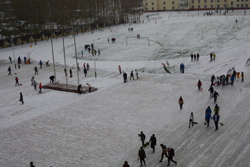 校園清雪勞動
