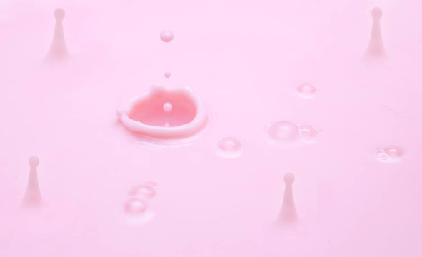 粉紅乳滴