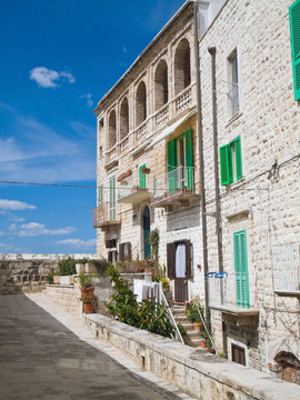 在莫爾費(fèi)塔城區(qū)觀測(cè)平臺(tái)。Apulia。