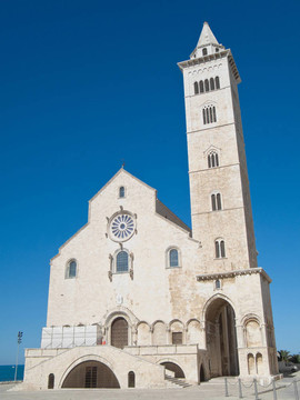 特拉尼大教堂。Apulia。