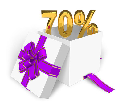 70%貼現(xiàn)的概念
