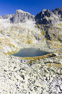 五SPI的冰斗湖；Vysoke Tatry（高水）；斯洛伐克