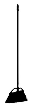 掃帚的插圖