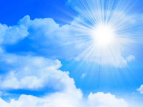 太陽的天空