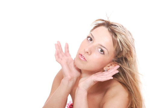 年輕漂亮的女人