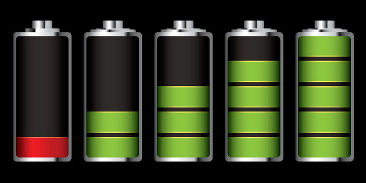 電池充電部分