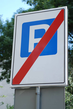 停車路標