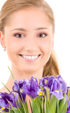 快樂女孩花