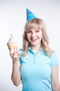 過(guò)生日的女孩