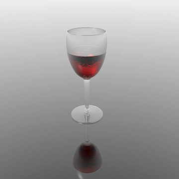 3D酒杯