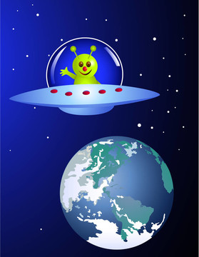 外星人訪問地球