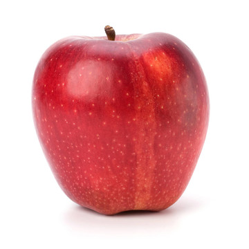 白底紅蘋果