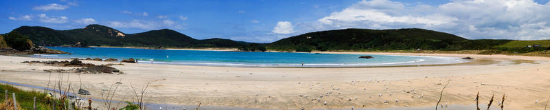 馬蹄灣的全景2；北國(guó)；新西蘭