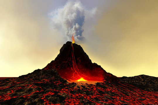活躍的火山