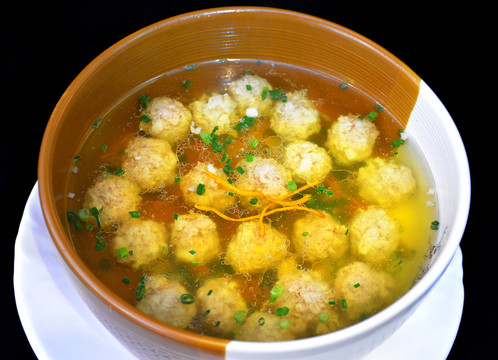 長沙菜美食肉丸子湯