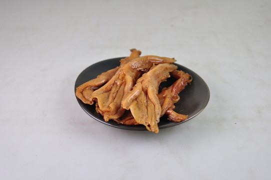 美食拍照鹵味去骨鴨掌