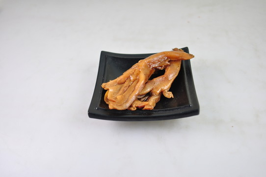 美食拍照鹵味去骨鴨掌