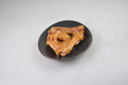 美食拍照鹵味鴨掌