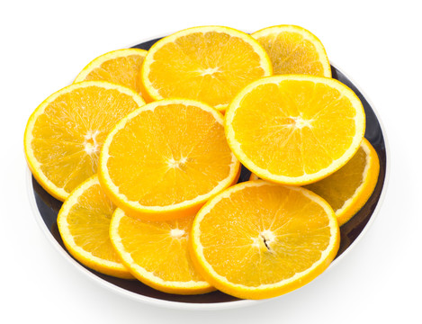 橙子果盘