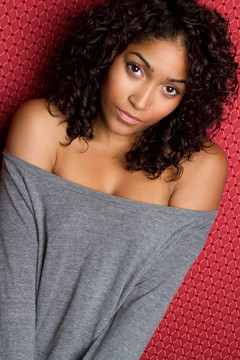 漂亮的Black Woman
