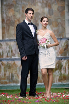 新婚夫婦
