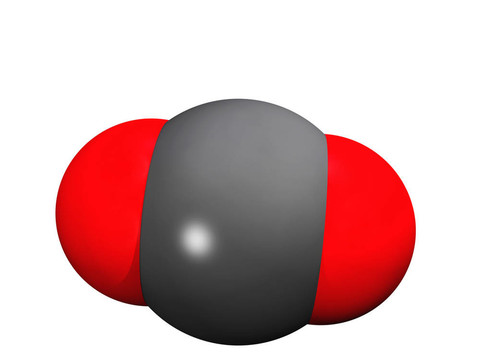 二氧化碳分子