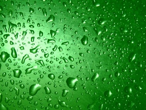 水迷人的景象