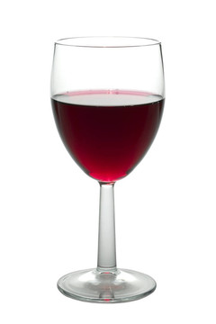 隔離紅葡萄酒