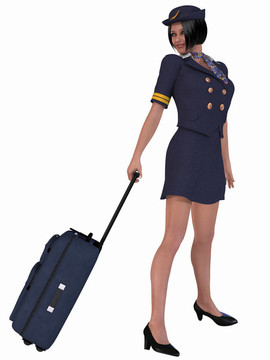 空中乘務(wù)員
