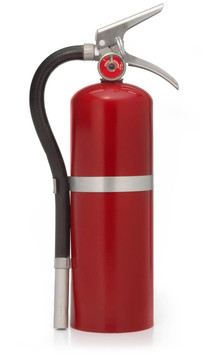 白色滅火器