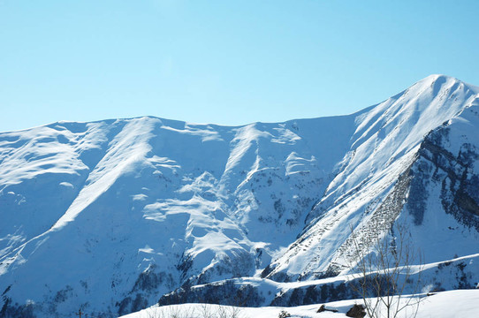 冬下高山