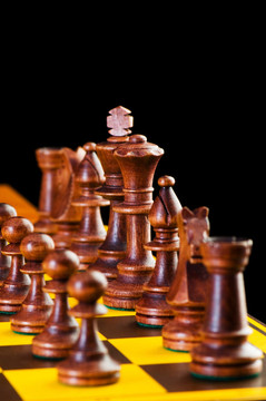 棋子與棋盤上棋子的概念