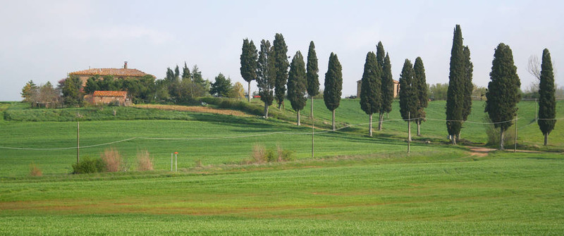 意大利.托斯卡納地區(qū)；Val D Orcia山谷