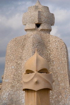 Casa Mila；巴塞羅那；西班牙