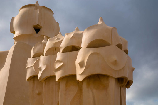 Casa Mila；巴塞羅那；西班牙