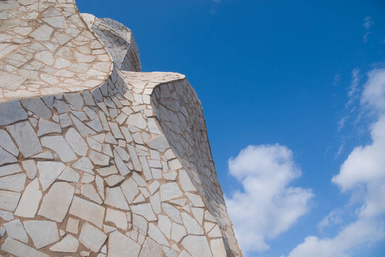 Casa Mila；巴塞羅那；西班牙
