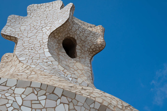 Casa Mila；巴塞羅那；西班牙