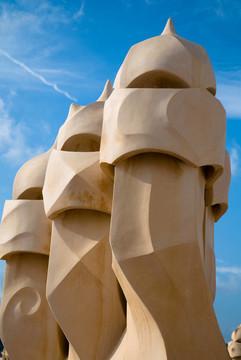 Casa Mila；巴塞羅那；西班牙