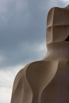 Casa Mila；巴塞羅那；西班牙