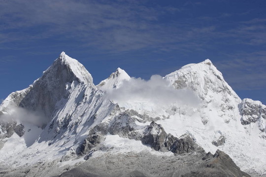 尼泊爾喜馬拉雅山鳥瞰圖