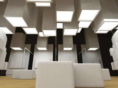空白框架美術(shù)館；現(xiàn)代建筑；概念建筑