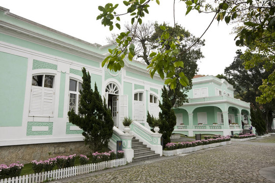氹仔住宅博物館是澳門著名的地標(biāo)