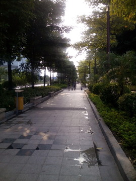 城市人行道