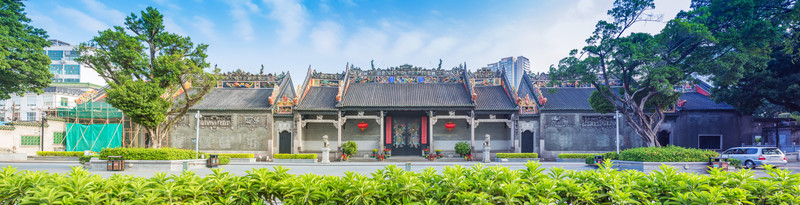 廣州陳家宗祠  全景大畫幅