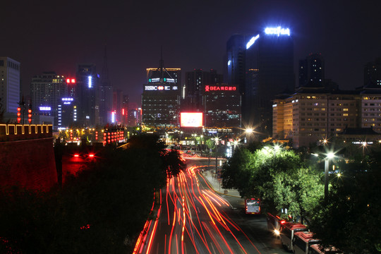 西安 城市夜景