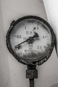 生銹 壓力表