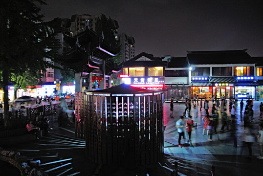 七寶老街夜景