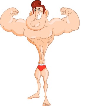 肌肉男