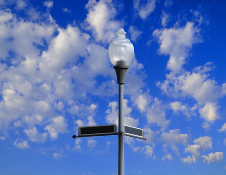 Streetlamp和標(biāo)志
