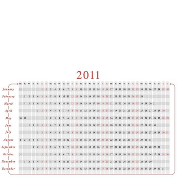 日歷2011
